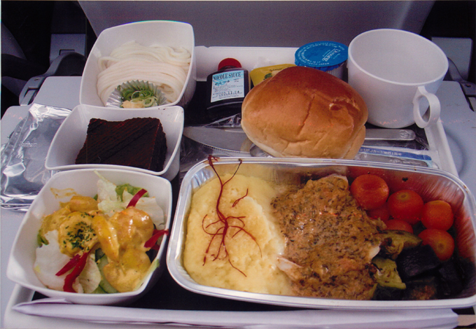 ルフトハンザドイツ航空　機内食