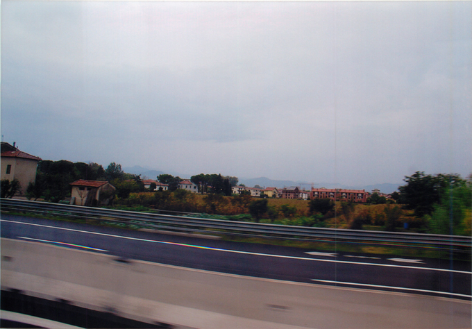 フィレンツェからピサへの高速道路