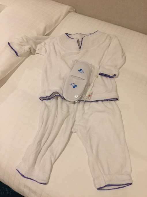 セレブレーションホテルの子供用パジャマ